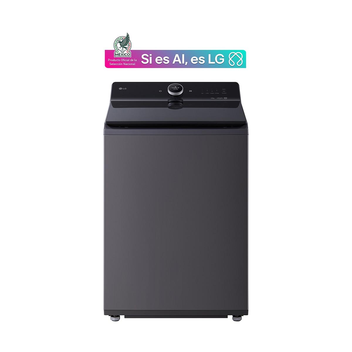 Lavadora  Carga Sup 28Kgs  LG  Wt28Egtx6 Grafito