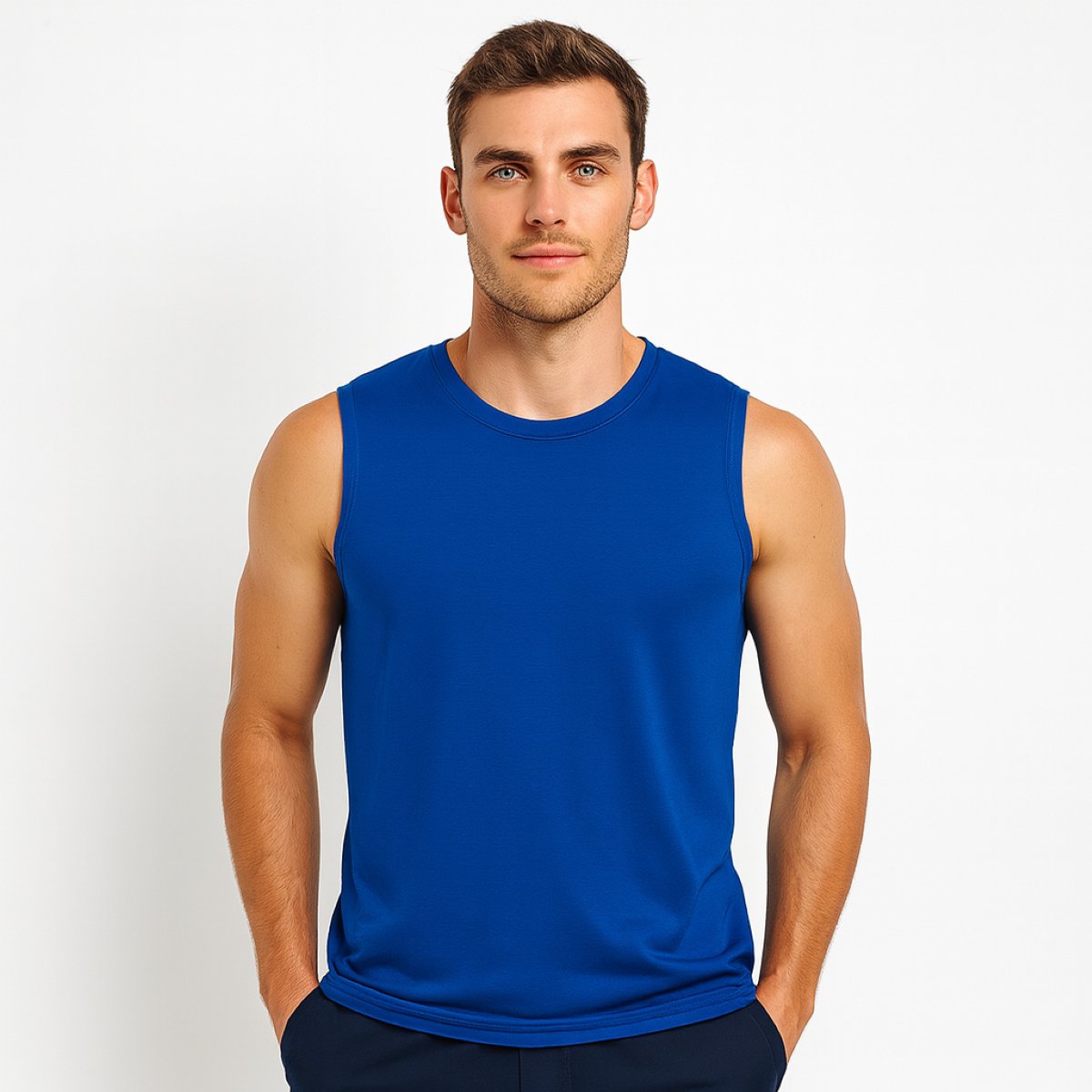Playera Deportiva Too Good Sin Manga para Hombre