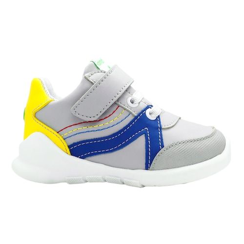Tenis con Velcro 12-15 Gris Andanenes