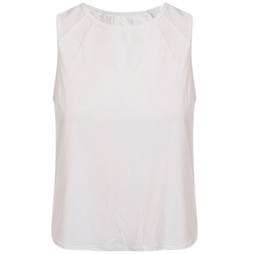 Tank Deportivo Fit Cuello Redondo para Mujer