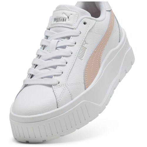 Tenis Karmen con Agujeta 22-25 Blanco Puma