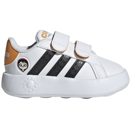 Tenis Coco Grand Court Vel 12-16 Blanco Adidas