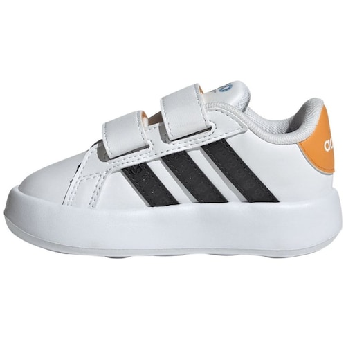 Tenis Coco Grand Court Vel 12-16 Blanco Adidas