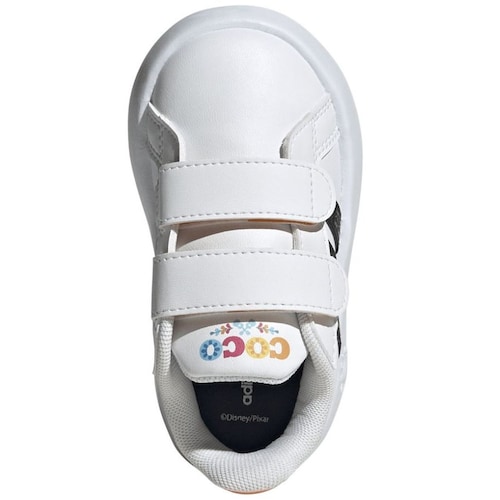 Tenis Coco Grand Court Vel 12-16 Blanco Adidas