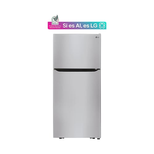 Refrigerador LG Top Mount Smart Inverter con Multi-Air Flow 20 Pies Acero  Lt57Bpsx