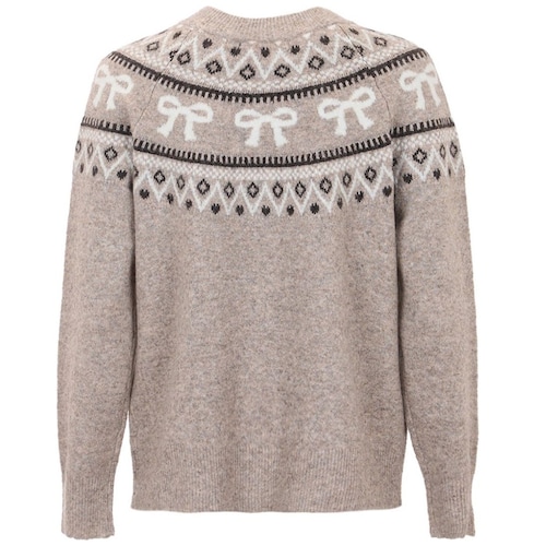 Suéter Navideño con Moños Voltaire & Voltaire para Mujer Formal