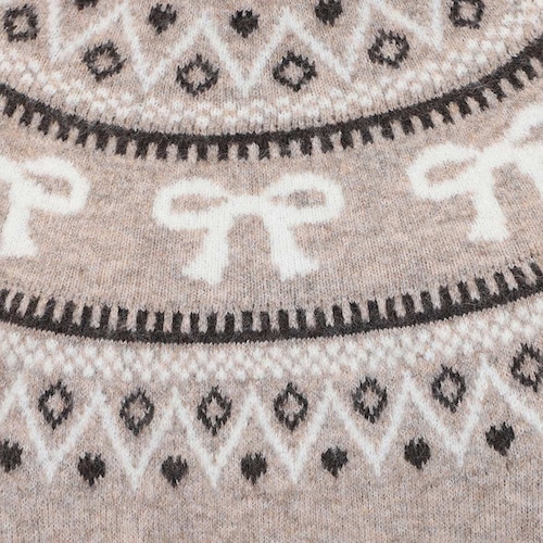 Suéter Navideño con Moños Voltaire & Voltaire para Mujer Formal