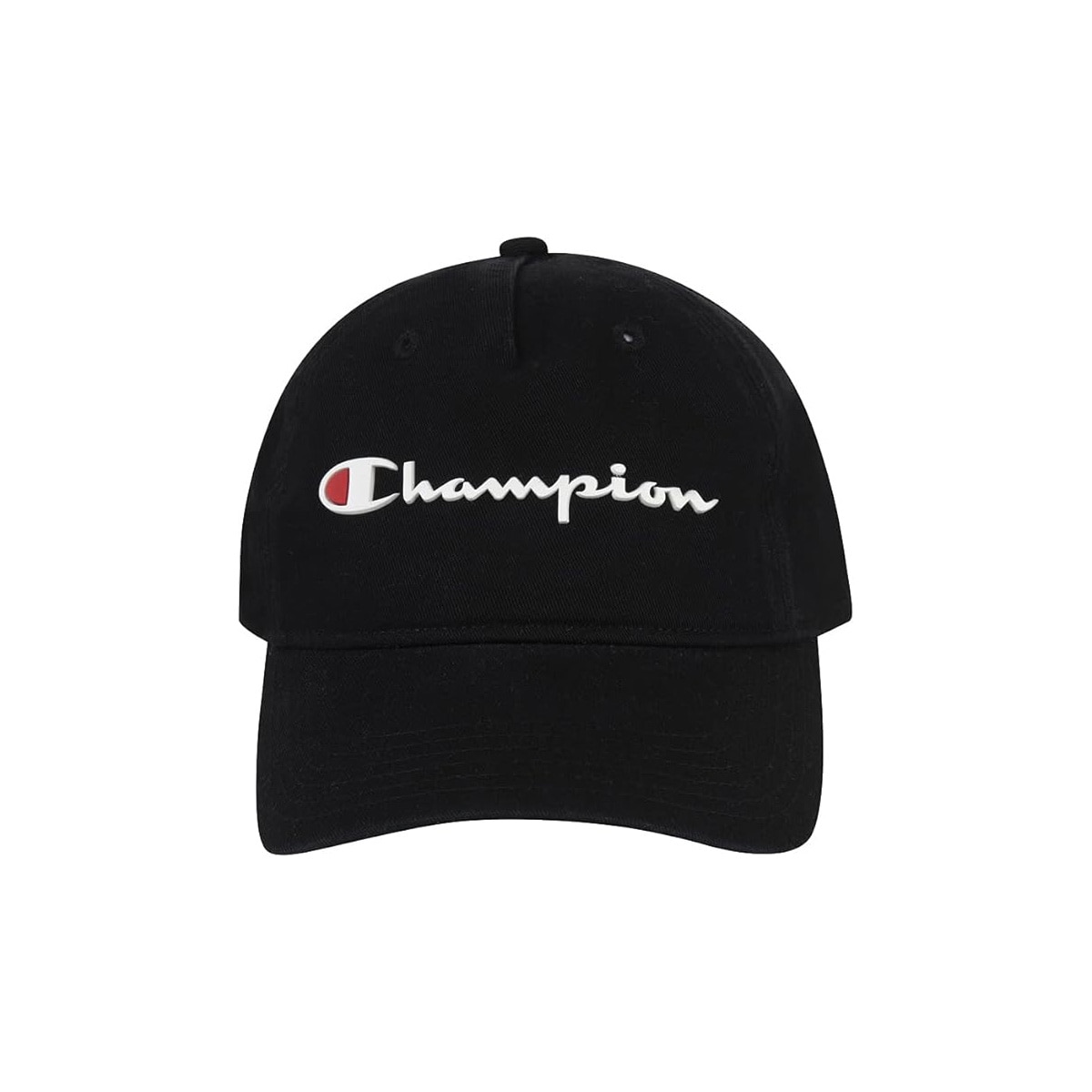 Gorra Negra con Diseño Bordado Champion Unisex