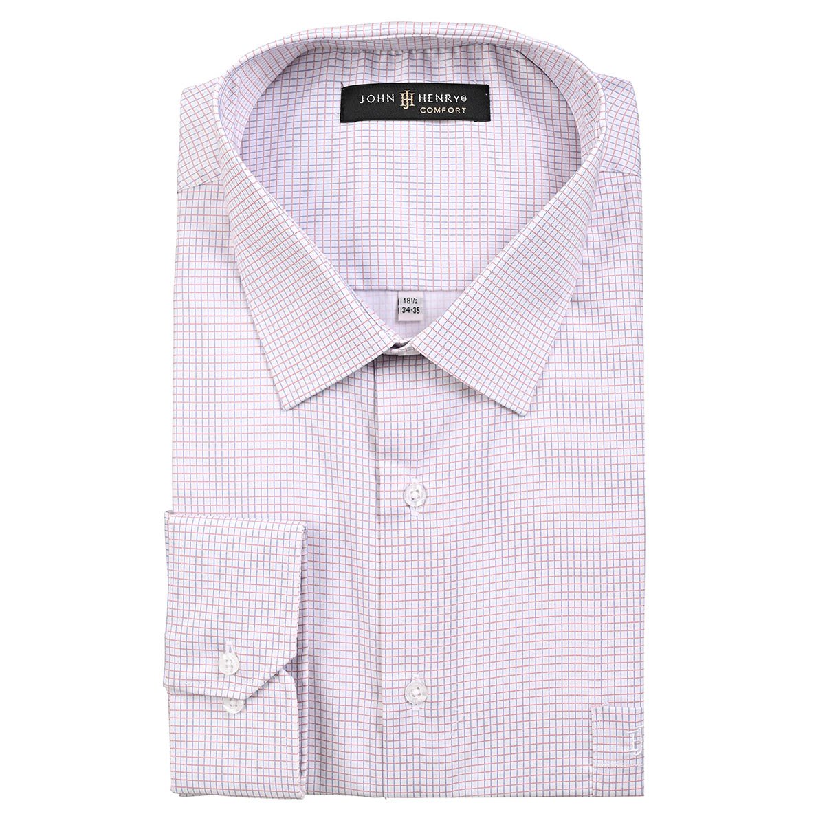 Camisa Manga Larga Henry John para Hombre Plus