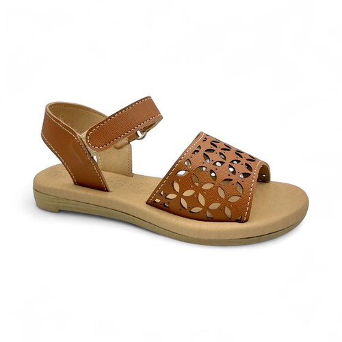 Sandalia Velcro 17-22 Café Jeanious