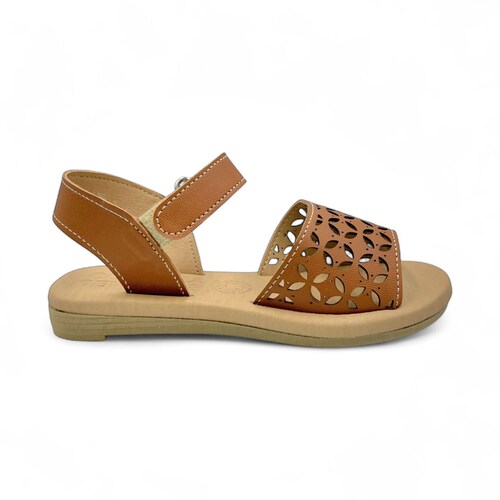 Sandalia Velcro 17-22 Café Jeanious