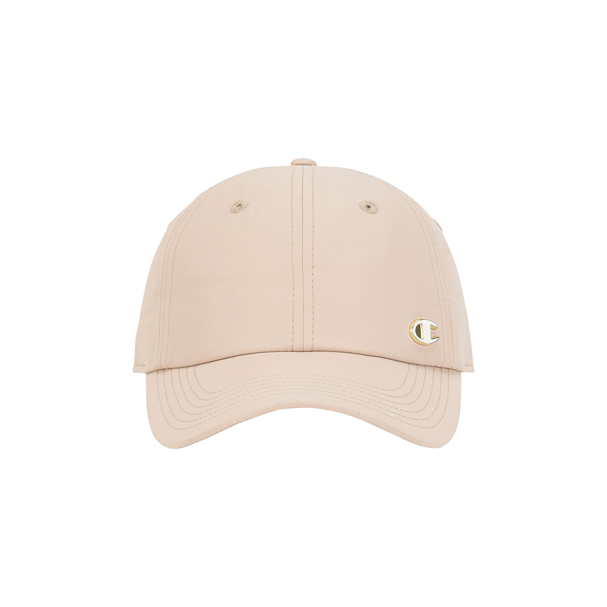 Gorra Café Claro con Diseño Champion Unisex