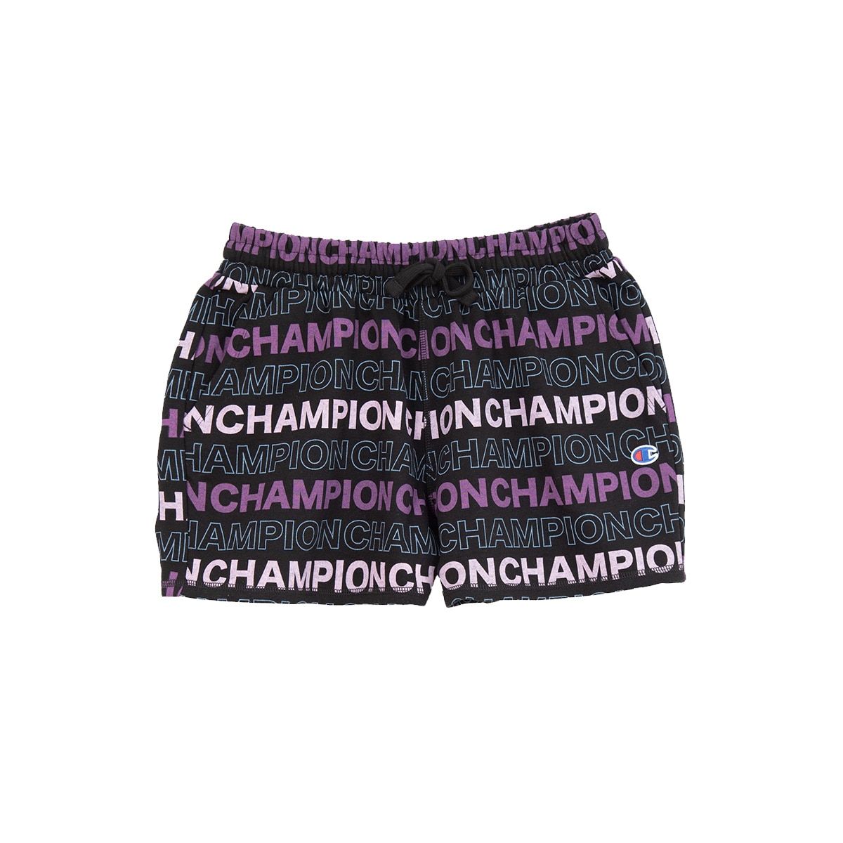 Short Casual con Estampado de Letras Champion para Mujer