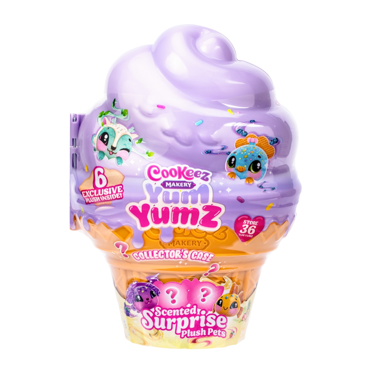 Peluche Cookeez Makery Yum Yumz S2 Estuche Coleccionista Bandai