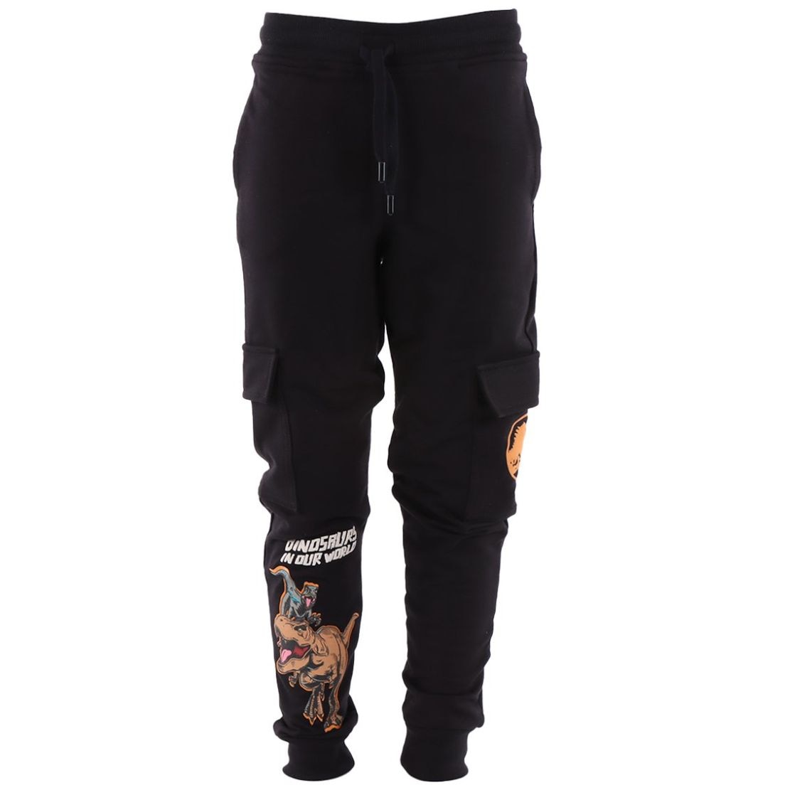 Pants Negro Jurassic Word para Niño