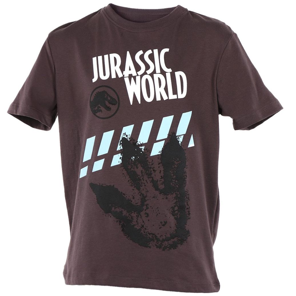 Playera Manga Corta Jurassic World Café para Niño