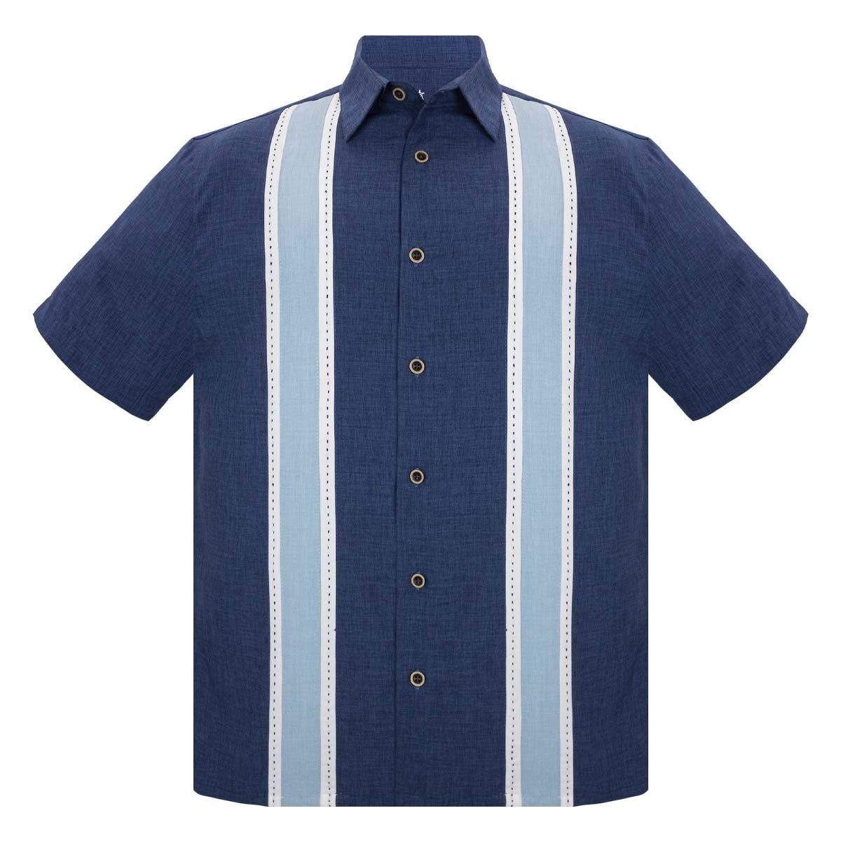 Guayabera Bies Cancumisa Manga Corta para Hombre Plus