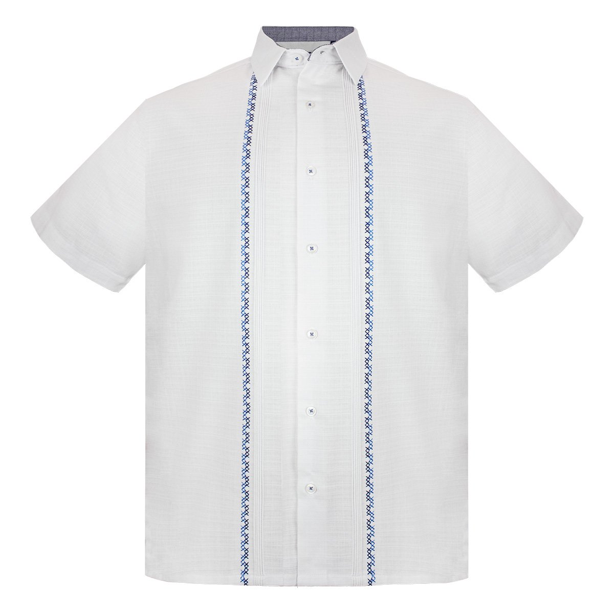 Guayabera Alforza G Candila Manga Corta para Hombre Plus