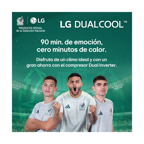 Aire Acondicionado LG Dualcool Inverter 2 Tonelada Solo Frío 220V-Vm242C9 
