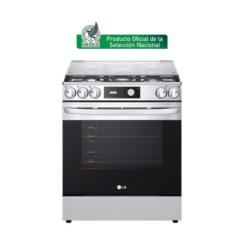 Estufa Triple Flama Ultraheat Easyclean Inoxidable Lrgl5843S