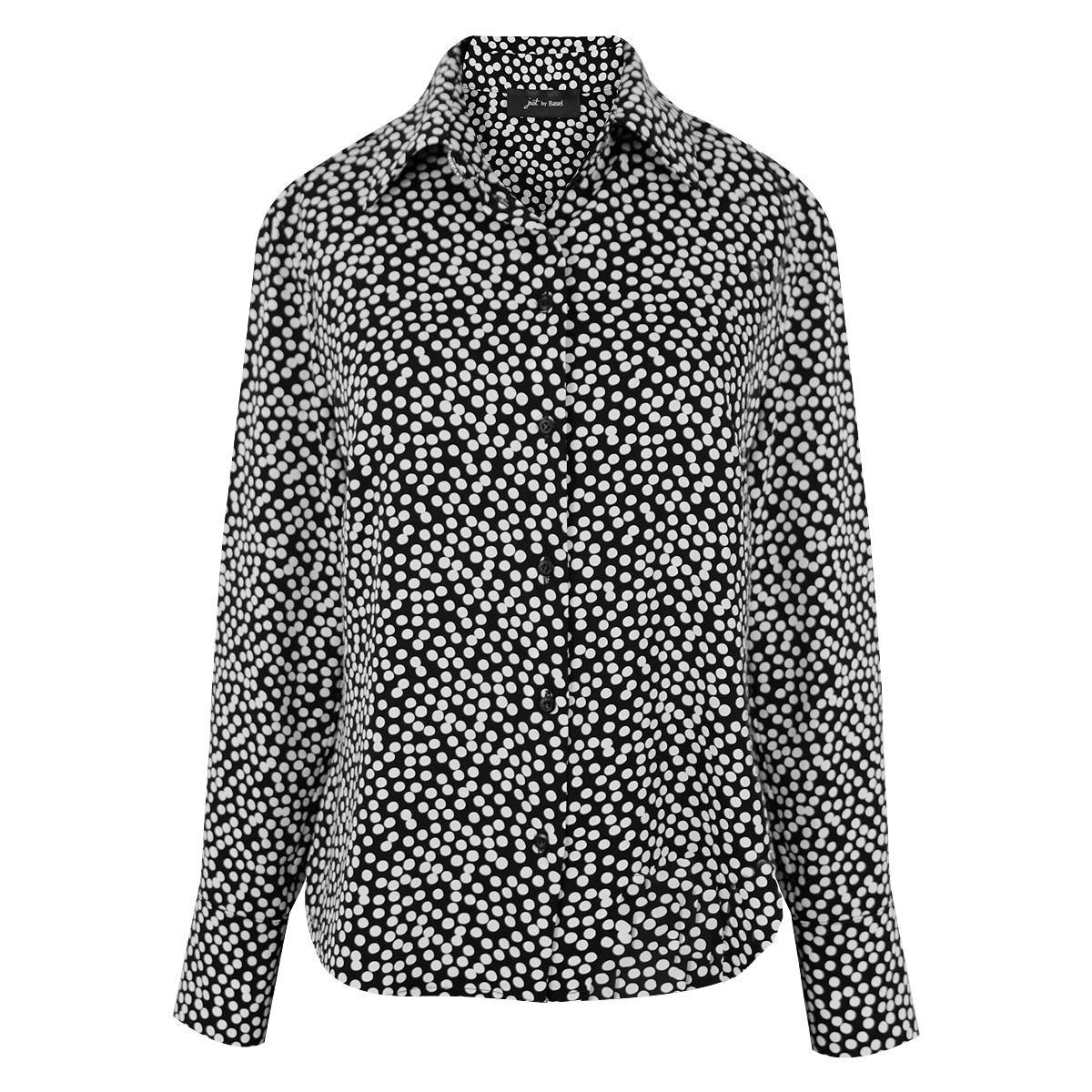 Blusa Estampado de Lunares para Mujer Petite Just By Basel