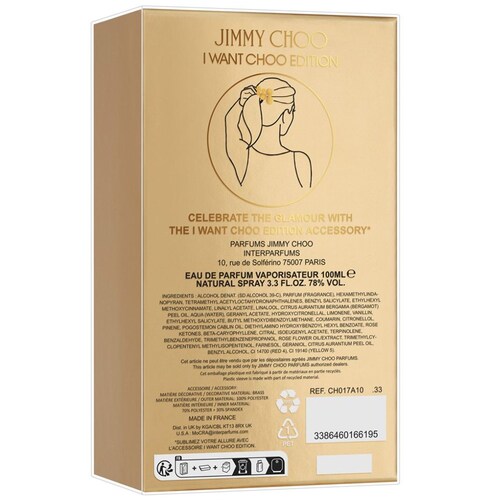 Eau de Parfum Jimmy Choo I Want Collector 100 Ml para Mujer