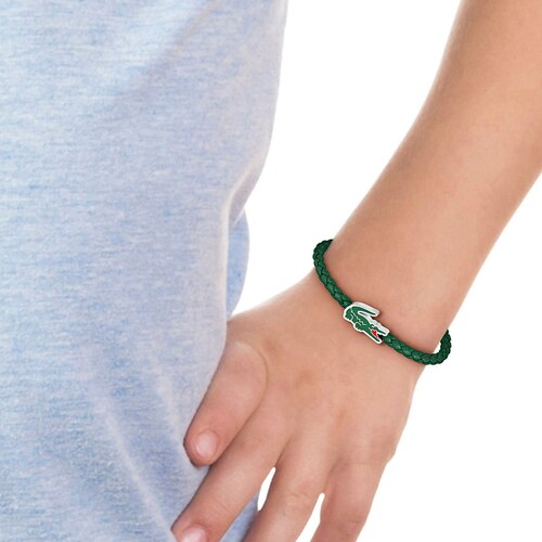 Pulsera Cocodrilo Mujer Cutie Croc 22  Piel Verde