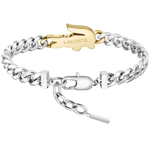 Pulsera Eslabones Unisex Arthor 22 Acero Plateado