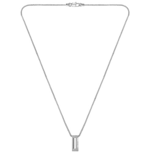 Collar con Placa Hombre Candor Jewelry 60 Ace Plat