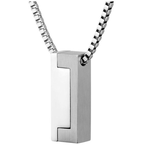 Collar con Placa Hombre Candor Jewelry 60 Ace Plat