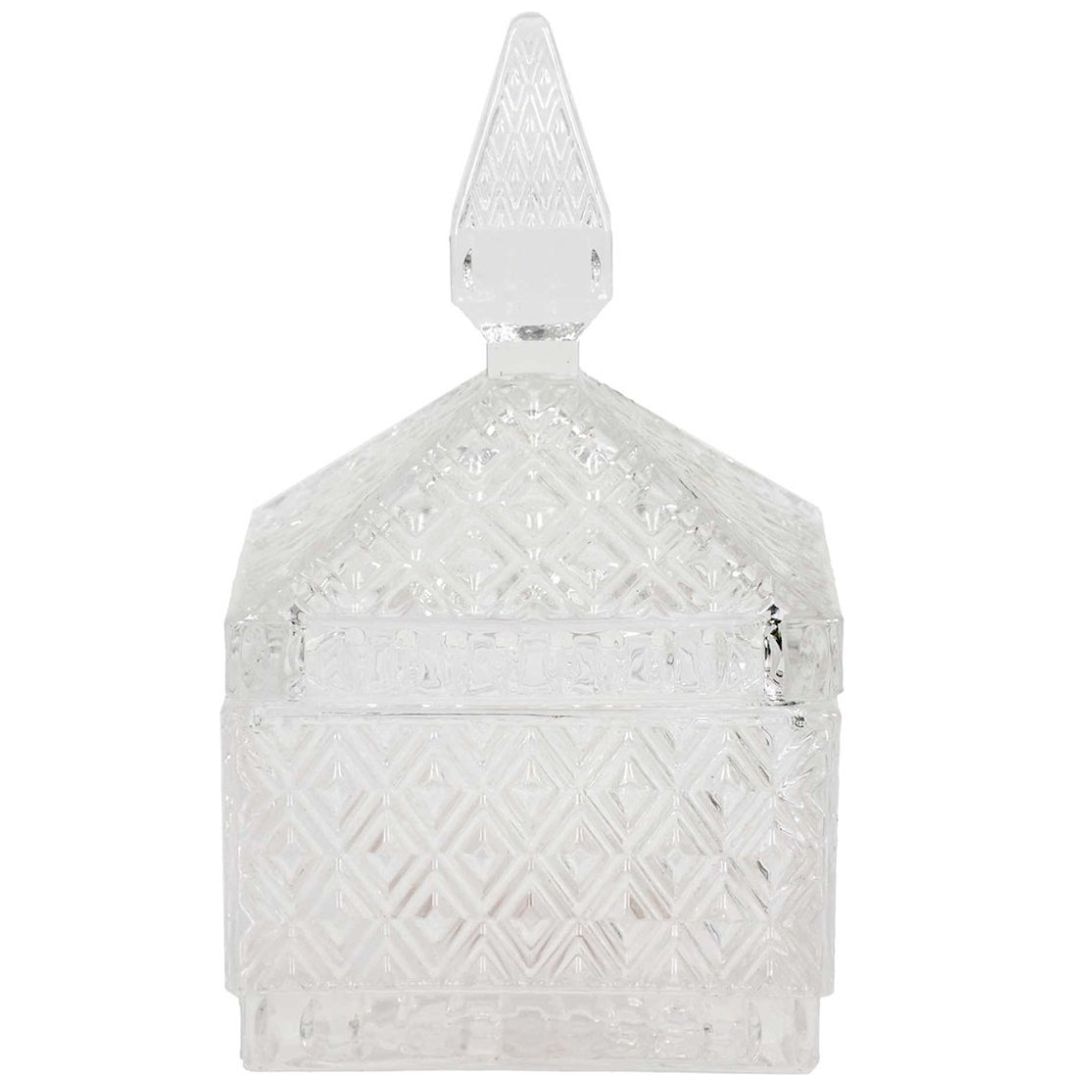Bombonera Carree de Vidrio 9 X 9 Cm Home Deco Factory