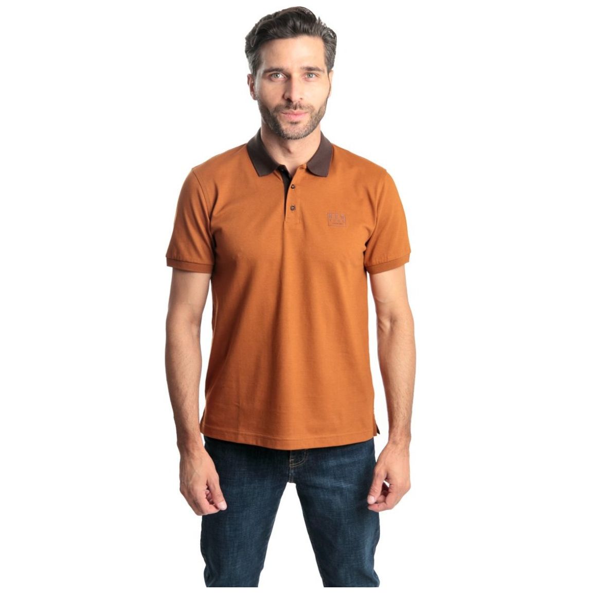 Playera Polo Regular Fit Kenneth Cole Manga Corta para Hombre