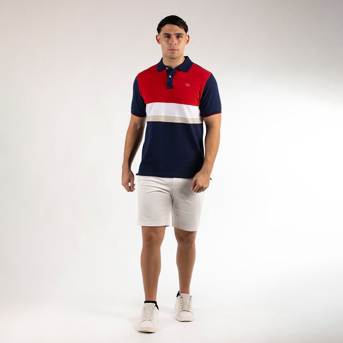 Playera Polo Oscar de la Renta Manga Corta para Hombre