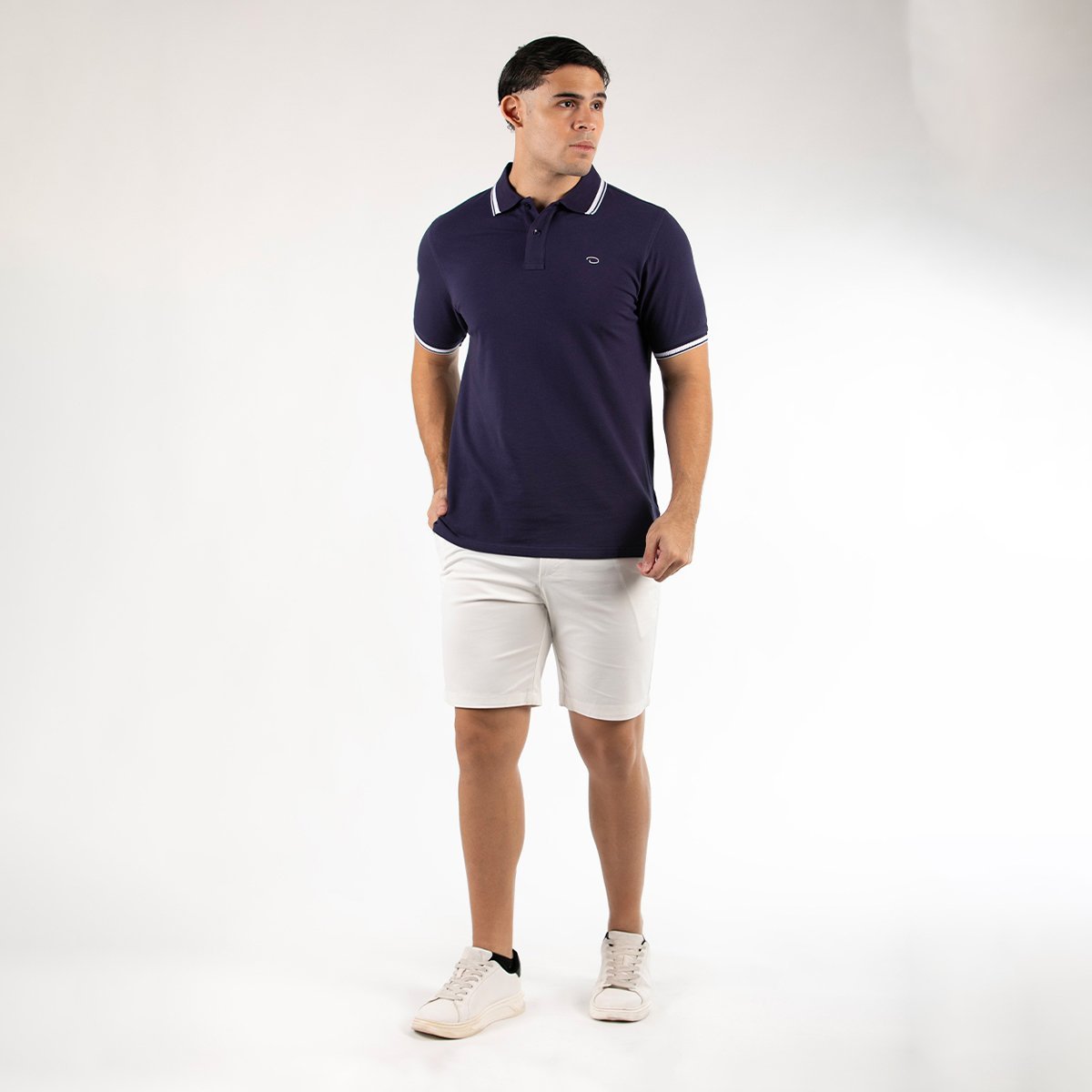 Playera Polo Oscar de la Renta Manga Corta para Hombre