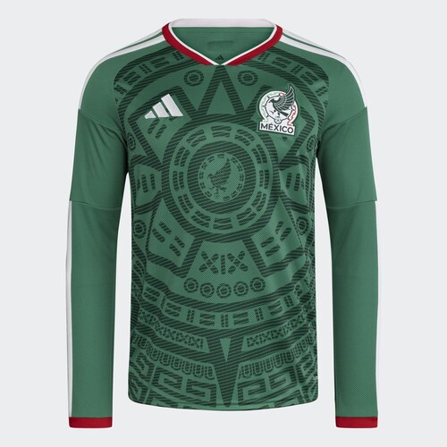 Jersey Adidas México Copa Mundial de la Fifa 26 Manga Larga para Hombre