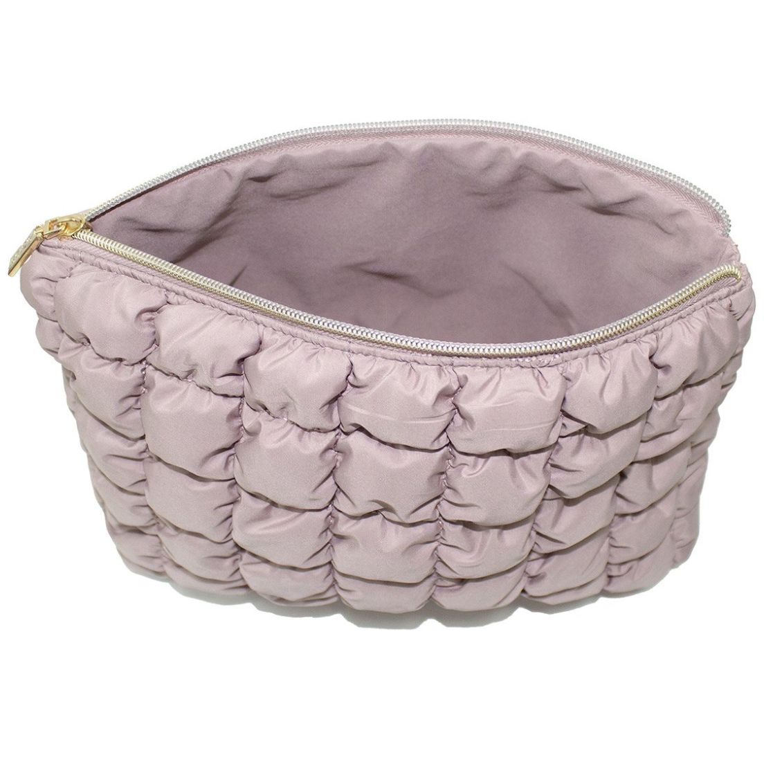 Organizador Grande Acolchado Lila Modella