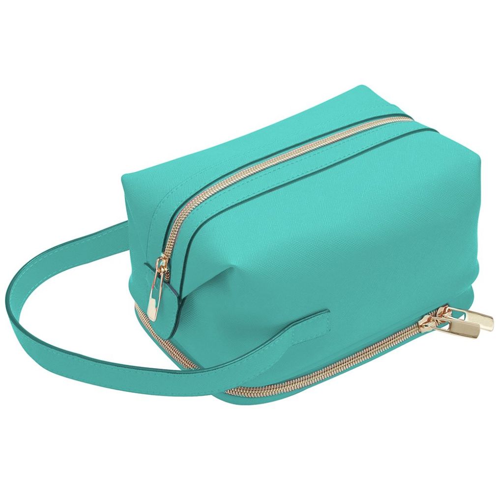 Organizador con Asa Verde Aqua Modella