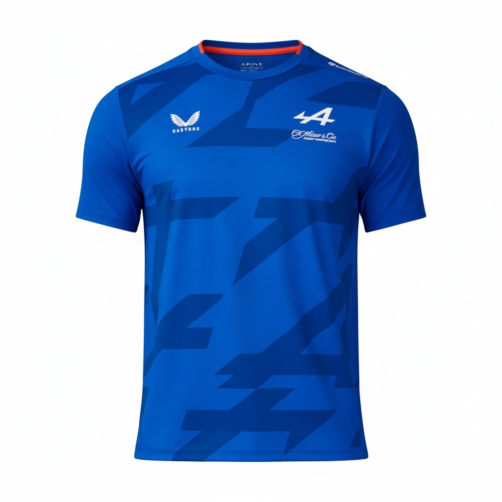 Playera Azul Alpine para Hombre