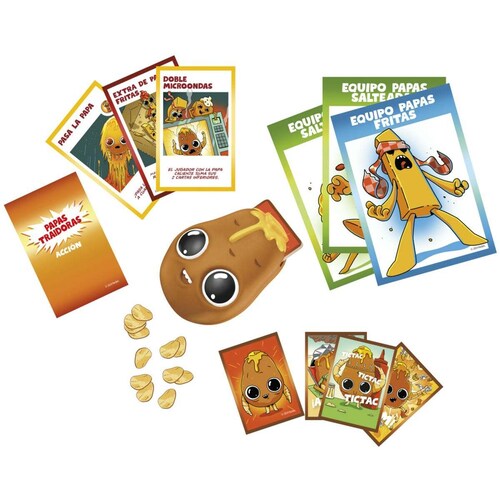 Hasbro Games Juego de Cartas Papas Traidoras