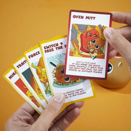 Hasbro Games Juego de Cartas Papas Traidoras
