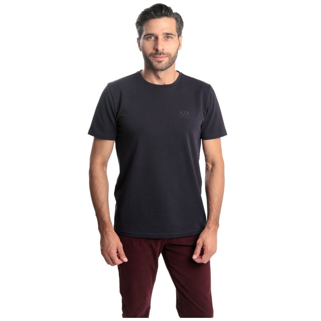 Playera Mc Kenneth Cole Ny Mod Kcoi25Cam17Bl