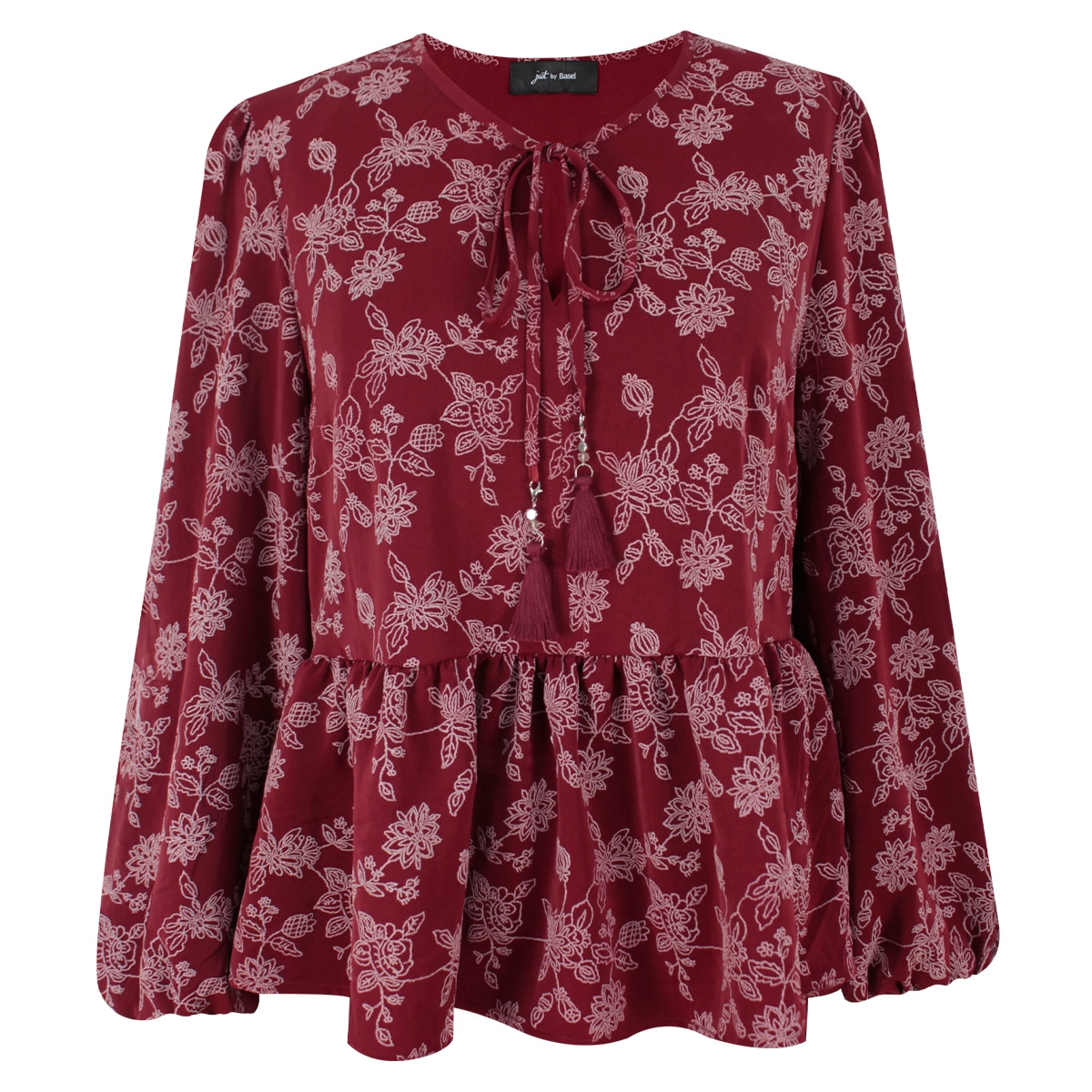 Blusa Estampado Mini Floral para Mujer Petite Just By Basel