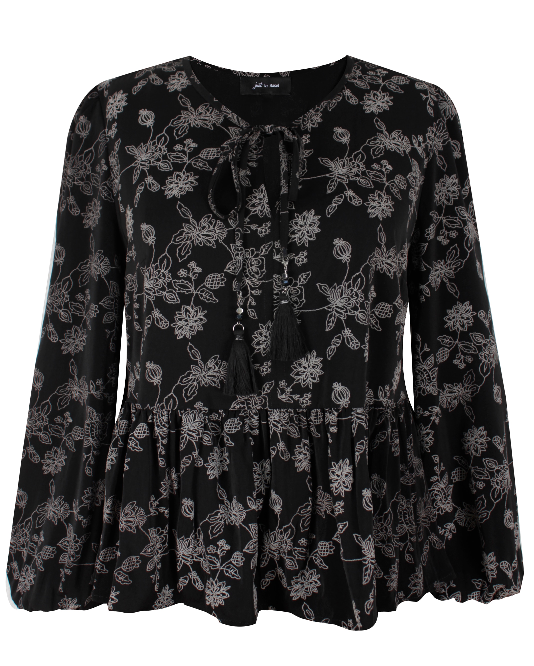 Blusa Estampado Mini Floral para Mujer Petite Just By Basel