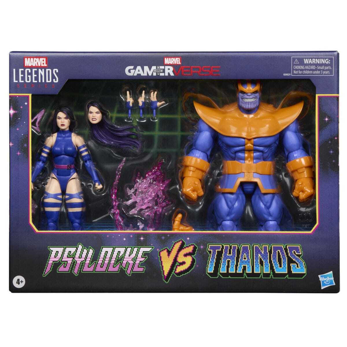 メロー専用。Marvel Legends Psylocke vs Thanos Marvel Set de Figuras Gamerverse Psylocke Vs Thanos