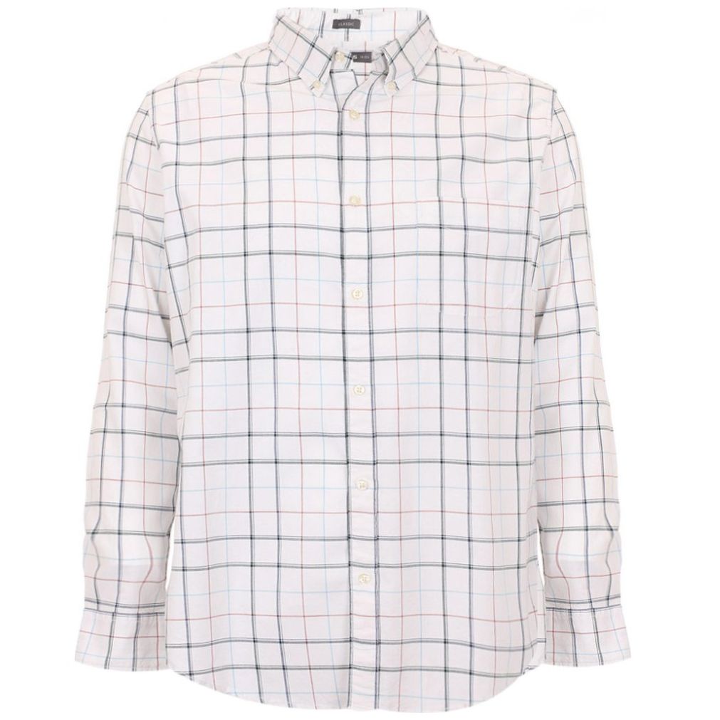 Camisa Cuadros J Opus para Hombre Plus