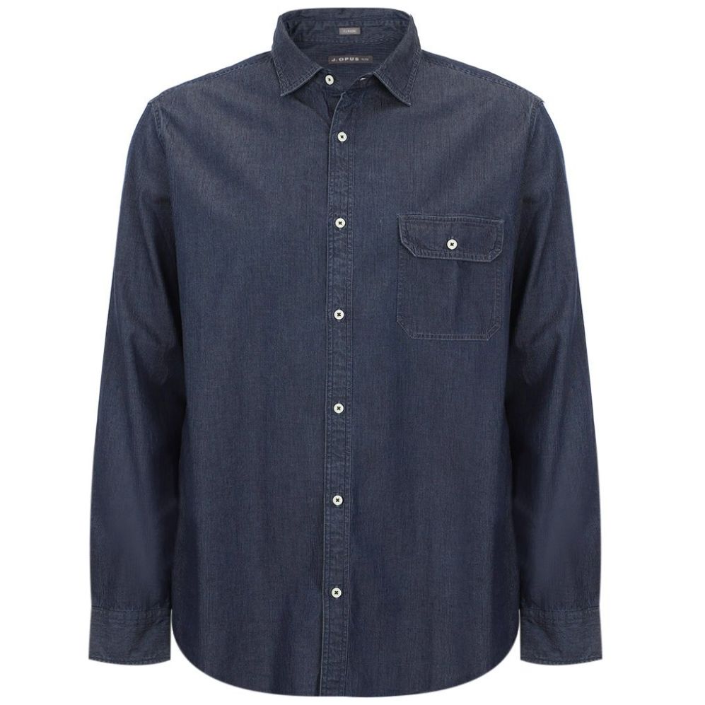 Camisa a Rayas J Opus para Hombre Plus