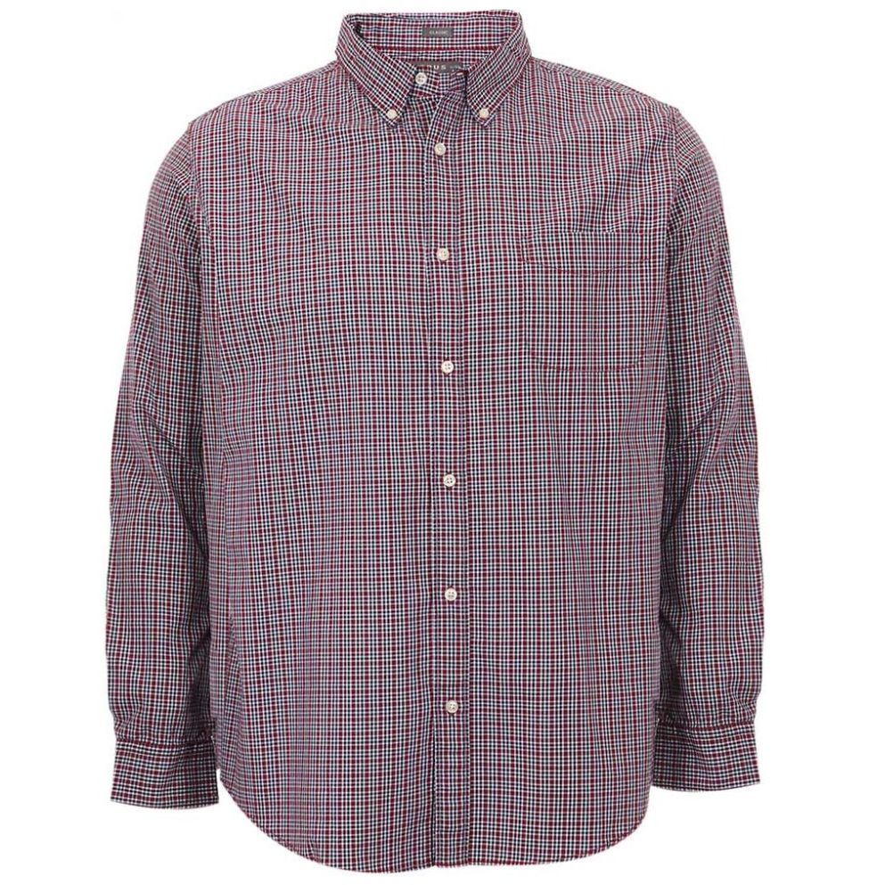 Camisa Cuadros J Opus para Hombre Plus