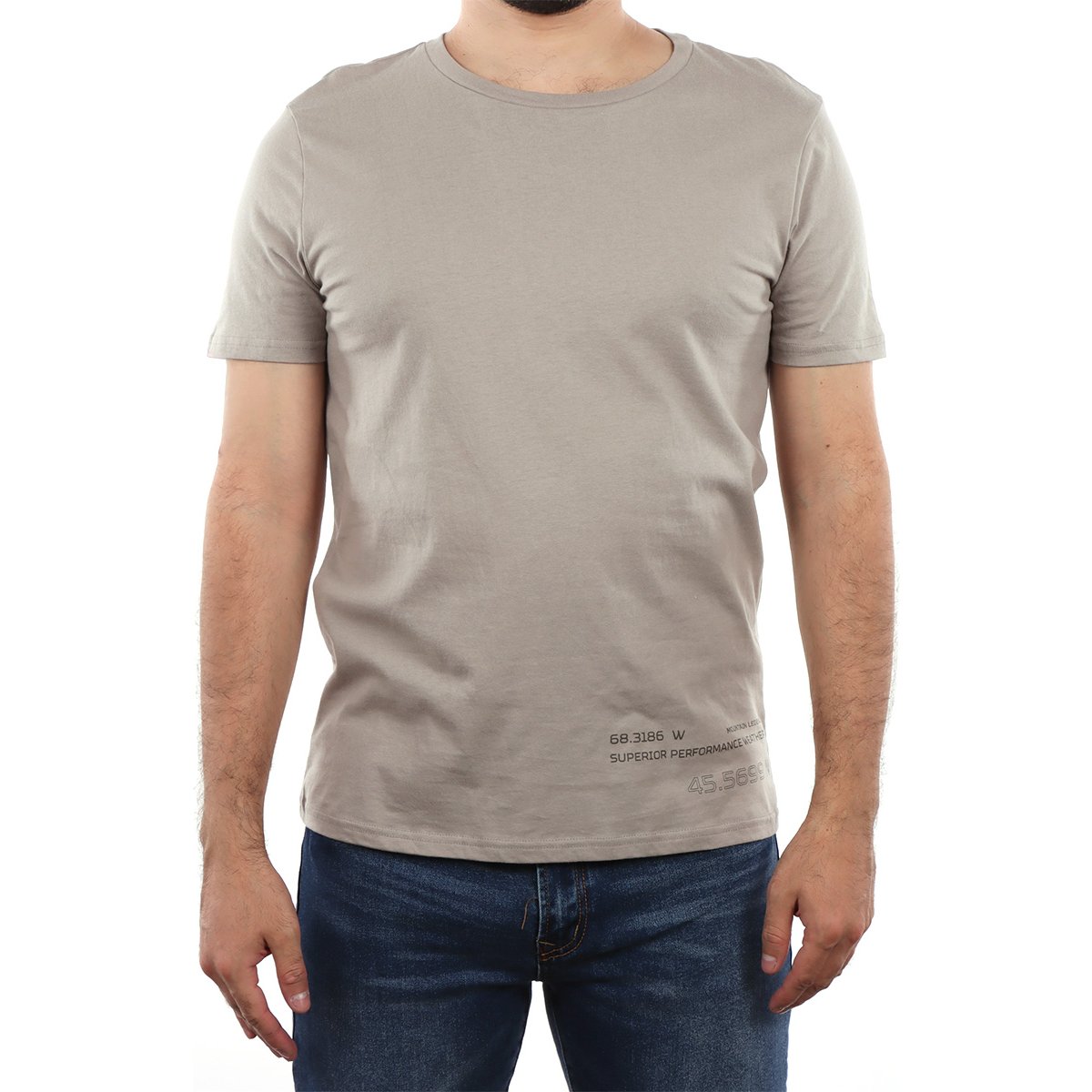Playera con Coordenadas Fukka para Hombre