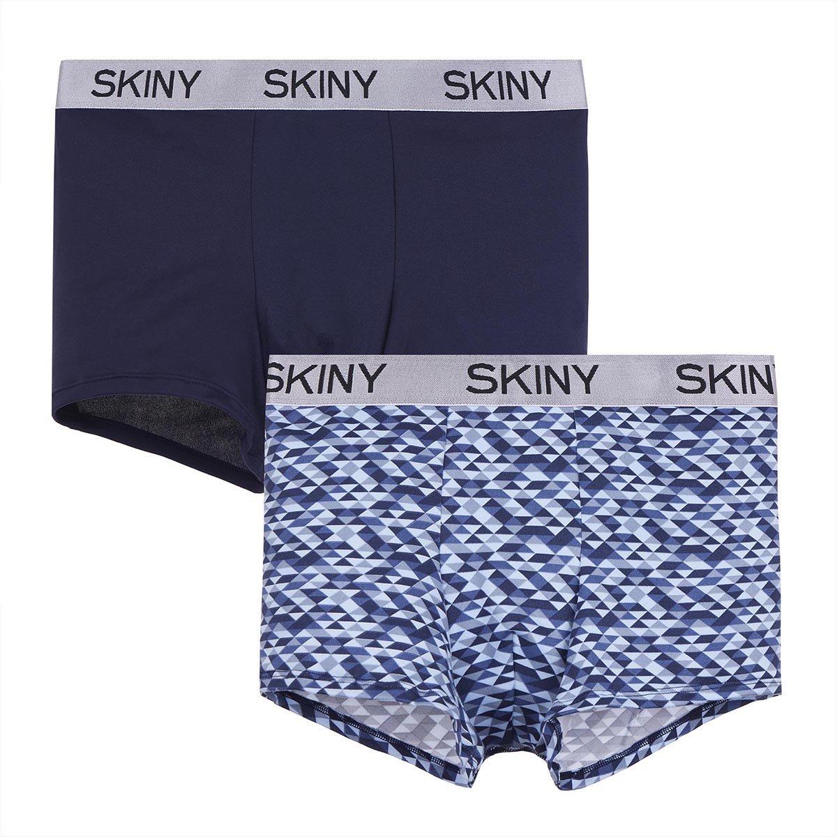 2 Pack Bóxer Delux Night Me Skiny para Hombre