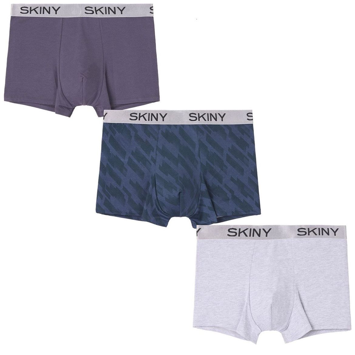 3 Pack Bóxer Lounge Skiny para Hombre